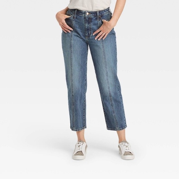 Universal Thread Vintage Straight Jeans High‎ Waisted 25 - Picture 1 of 12